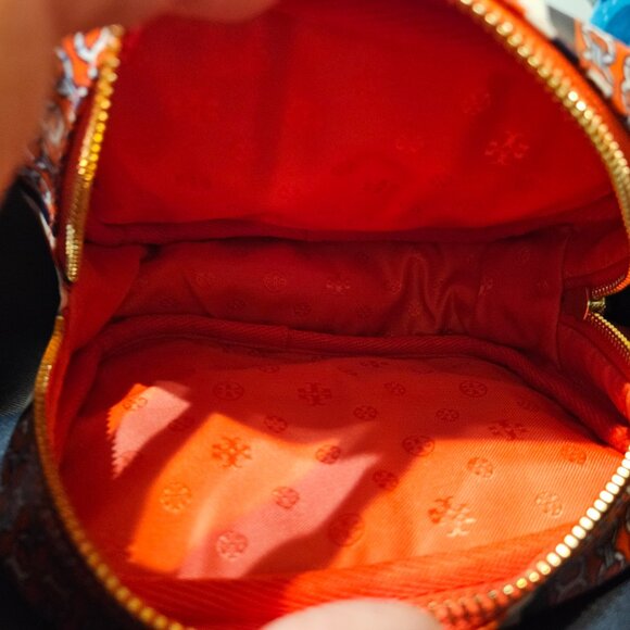 TORY BURCH Gemini Link in Samba Cosmetic Bag - Picture 8 of 8